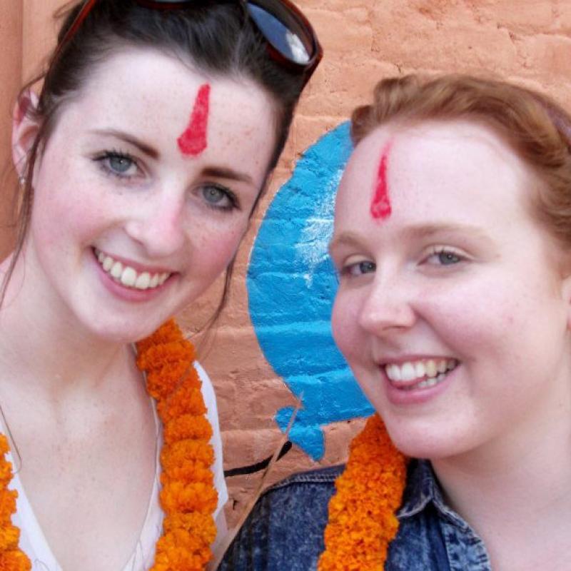 Michaela C in Nepal Michaela C in Nepal
